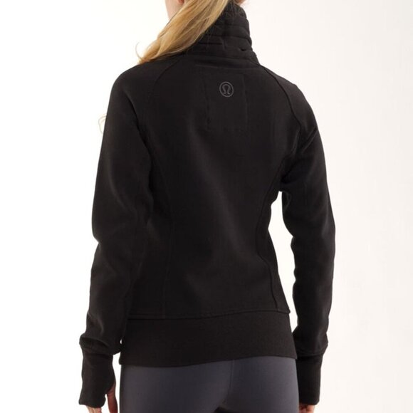 Lululemon Cuddle Up Jacket *Ruffle Black Size 4 - Picture 15 of 16